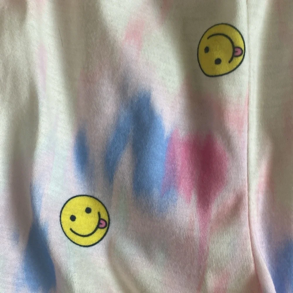 Girls’ Old Navy Emoji Tie Dye Pajama Bottoms‎ Size XL (14/16)